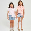 <span class="grassetto"> CAMICIA </span> Geometrica Rosa Girl